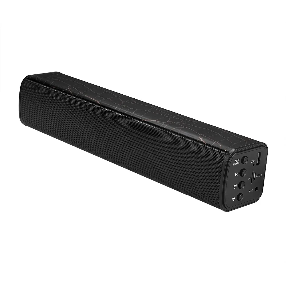 Addkey Новинка года Саундбар Беспроводной Bluetooth Динамик Портативный Sound Bar с 3D Surround Stereo дома Динамик TF usb-плеер