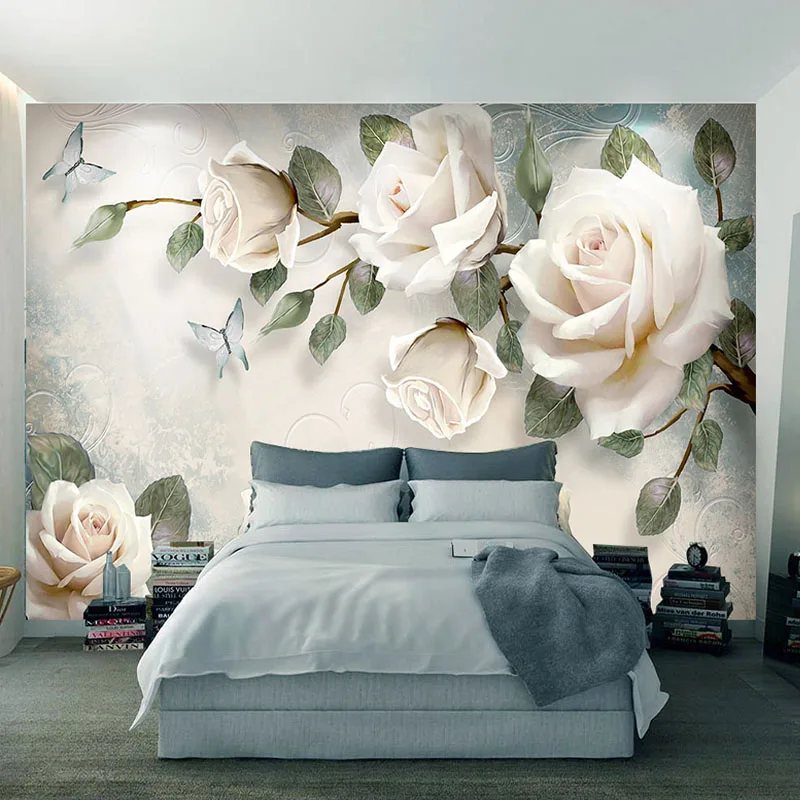papel de parede floral pintado a mao 03