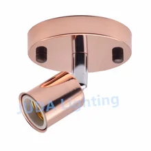 Потолочный розовый навес винтажный Эдисон Ретро E27 E26 держатель лампы керамический Винт лампа Светодиодная лампа с клиновидным цоколем лампа подвесной Люстры настенный светильник