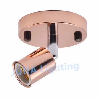 

Ceiling rose canopy vintage Edison retro E27 E26 Lamp Holder ceramic screw Lamp base led bulb chandelier pendant light wall lamp