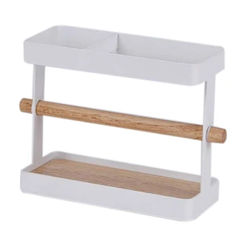 

Home & Kitchen Decor Rack, Japanese-Style Small Fresh Tableware Finishing Rack Kitchen Fork Spoon Chopsticks Set Drain Moistur