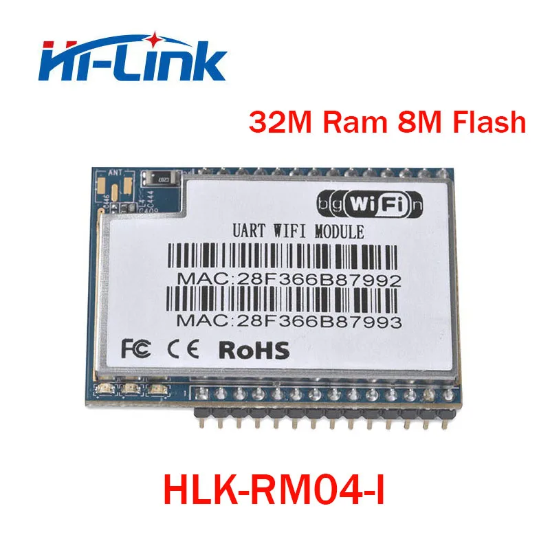 Serial para Wifi Módulo sem Fio com Antena Frete Grátis Incorporado Interna 32 m Ram 8 Flash Hlk-rm04 Rs232 Rs485