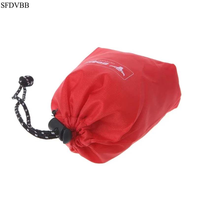SFDVBB Waterproof Nylon Drawstring Storage Bag Outdoor Shopping Travel Sport Bags
