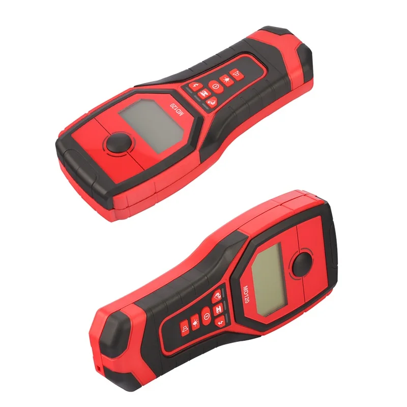 

MD120 3 In 1 Portable Metal Detector Wall Detector Metal Wood Stud Finder AC Cable Live Wire Scanner Accurately
