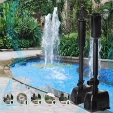 600 -1800L/H SUNSUN bahçe gölet su çeşmesi pompası akvaryum balık tankı dalgıç pompa karter şelale
