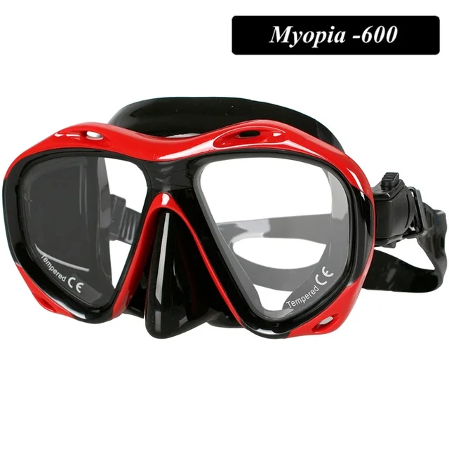 OWN4B Snorkel Mask Diving Snorkeling Mask for Myopia Glasses Wearers