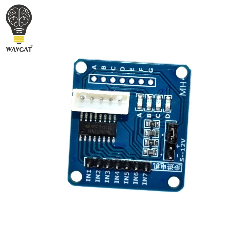 WAVGAT новый продукт ULN2003 шаговый двигатель драйвер платы тестовый модуль для Arduino AVR