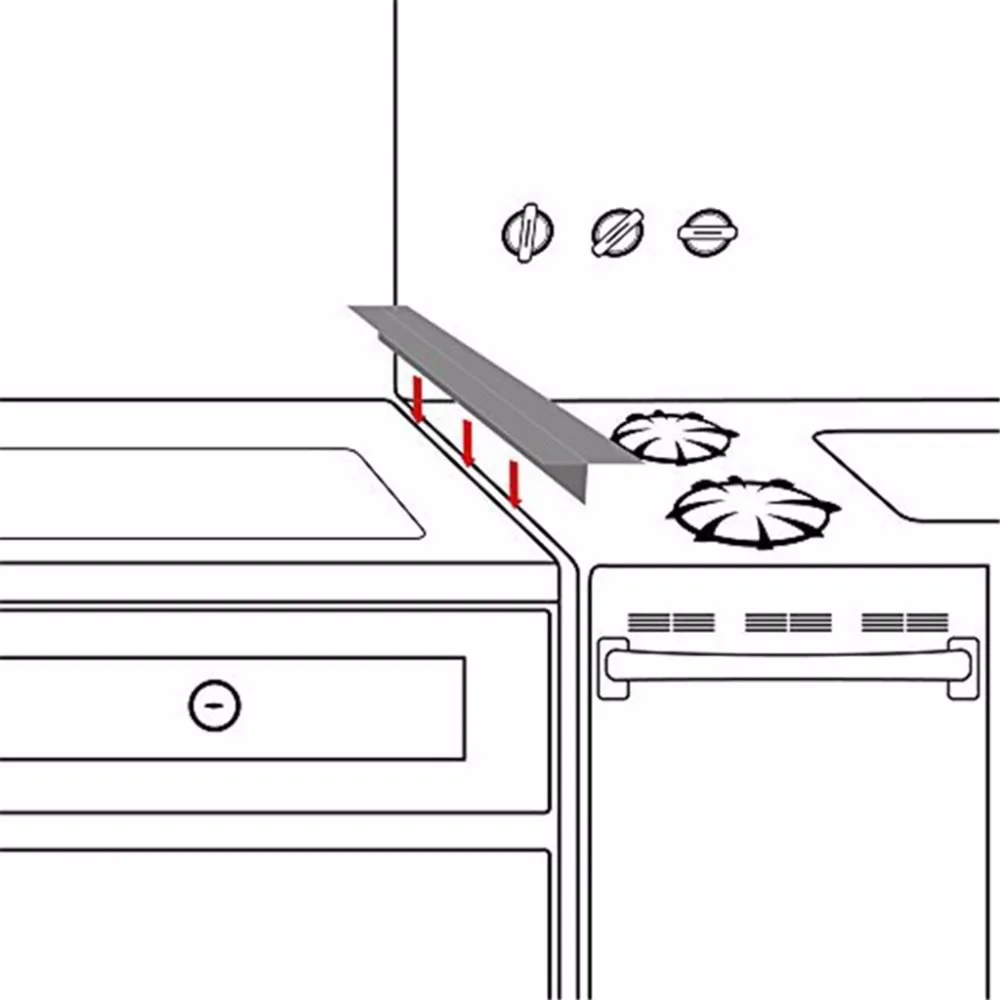 1Pc-Oil-Proof-Stove-Counter-Gap-Cover-Silicone-Heat-Resistant-Seal-Kitchen-Supplies-Black-White-C42 (1)