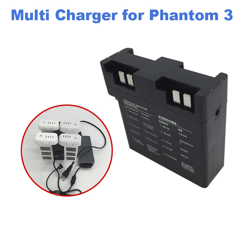 DJI Phantom 3 Charging Hub Multi Battery Smart Charger for DJI Phantom