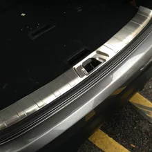 Подходит для Nissan Qashqai автомобильный Стайлинг сталь хром ВНУТРЕННИЙ Задний бампер протектор порога Накладка 1 шт. авто аксессуары
