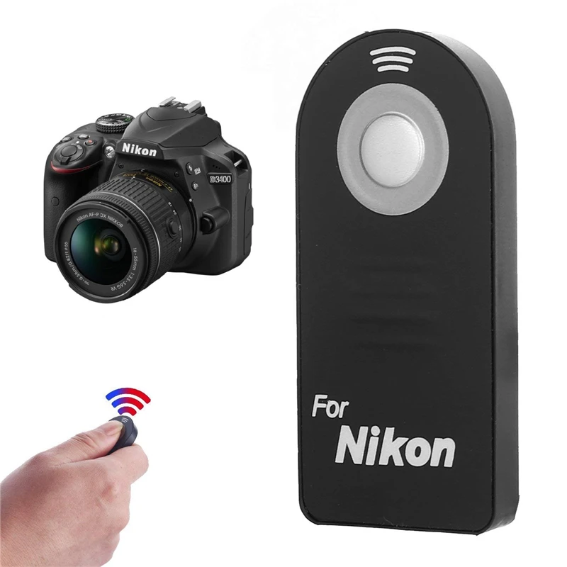 

Wireless Shutter Release Remote Control for Nikon D7000 D5100 D5000 D3000 D90 D70 D60 D40 D40x Digital SLRS Camera