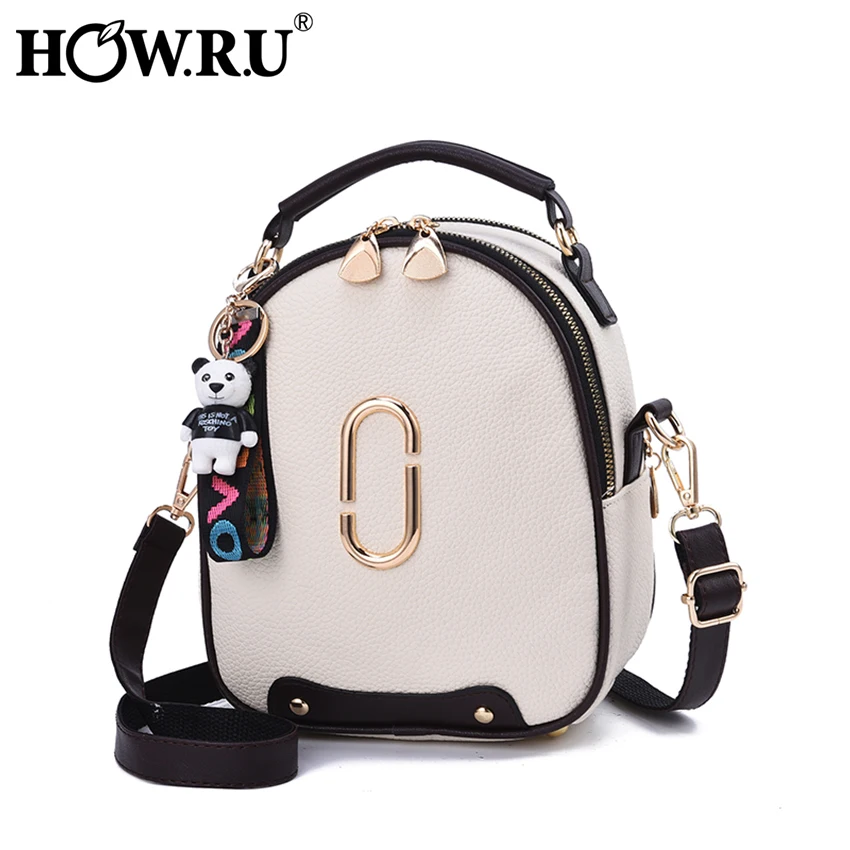 

HOW.R.U 2019 Designer Shell Handbags High Quality Ladies PU Leather Hand Bags Fashion Cross Body Bags Woman Luxury Bags