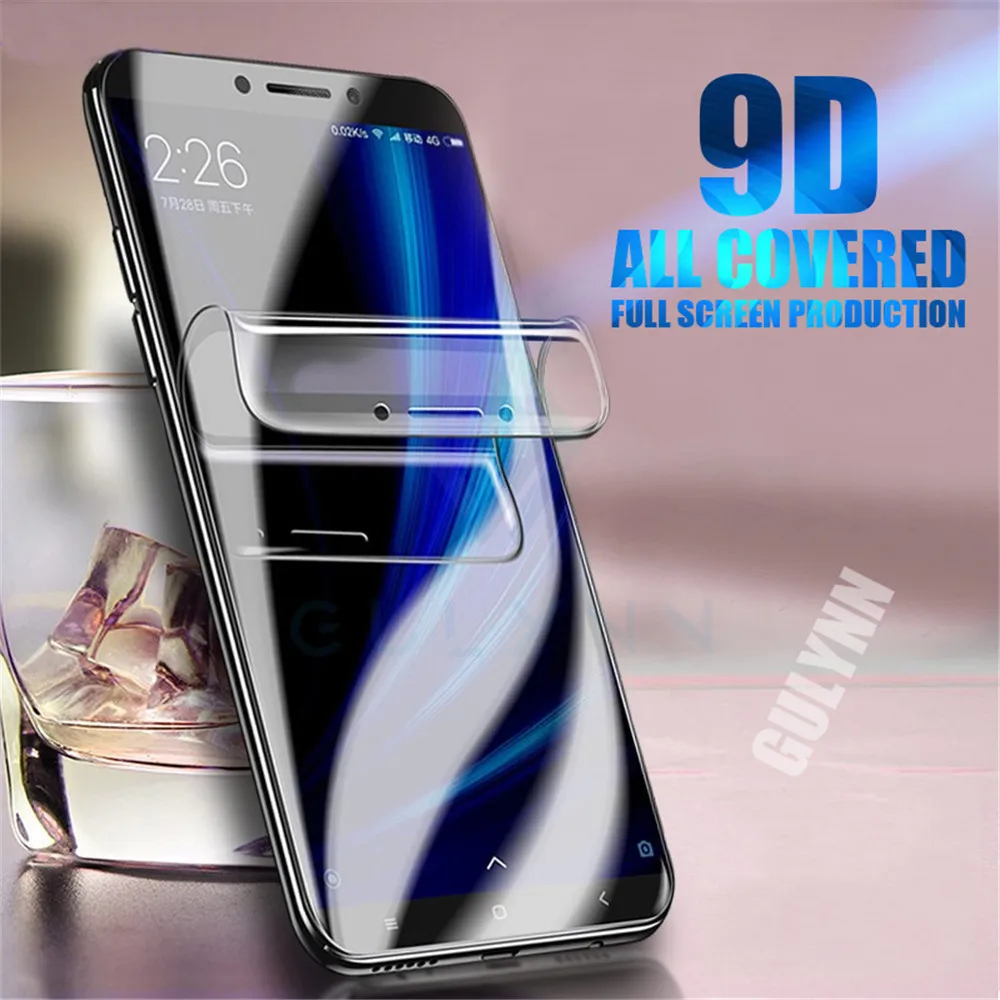 

Hydrogel Film For Xiaomi Redmi 6 6A 5A Note 5A 4X 4 Pro Plus 9D Real Soft Full Cover Nano Explosion-proof Screen Protector Cover