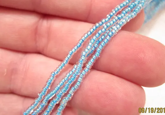 500g 11//0 Green beads Silver Lined Preciosa Czech Seed Beads 2mm Bulk buy