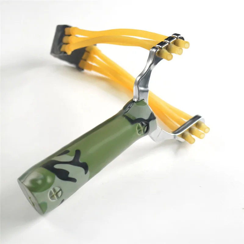 Профессиональный Рогатка Slingshot Sling shot из алюминиевого сплава камуфляжный лук не