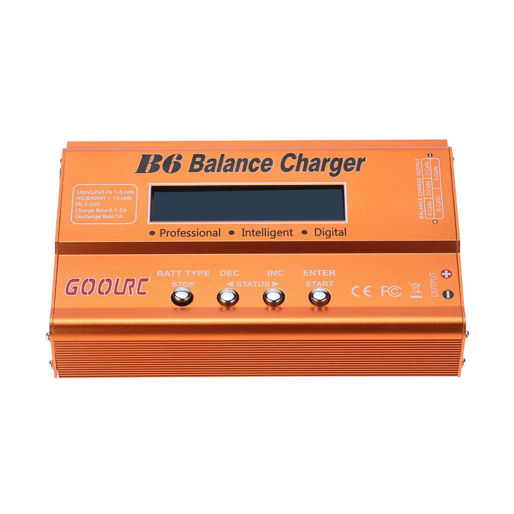 Оригинальное многофункциональное зарядное устройство GoolRC B6 Mini 50 Вт