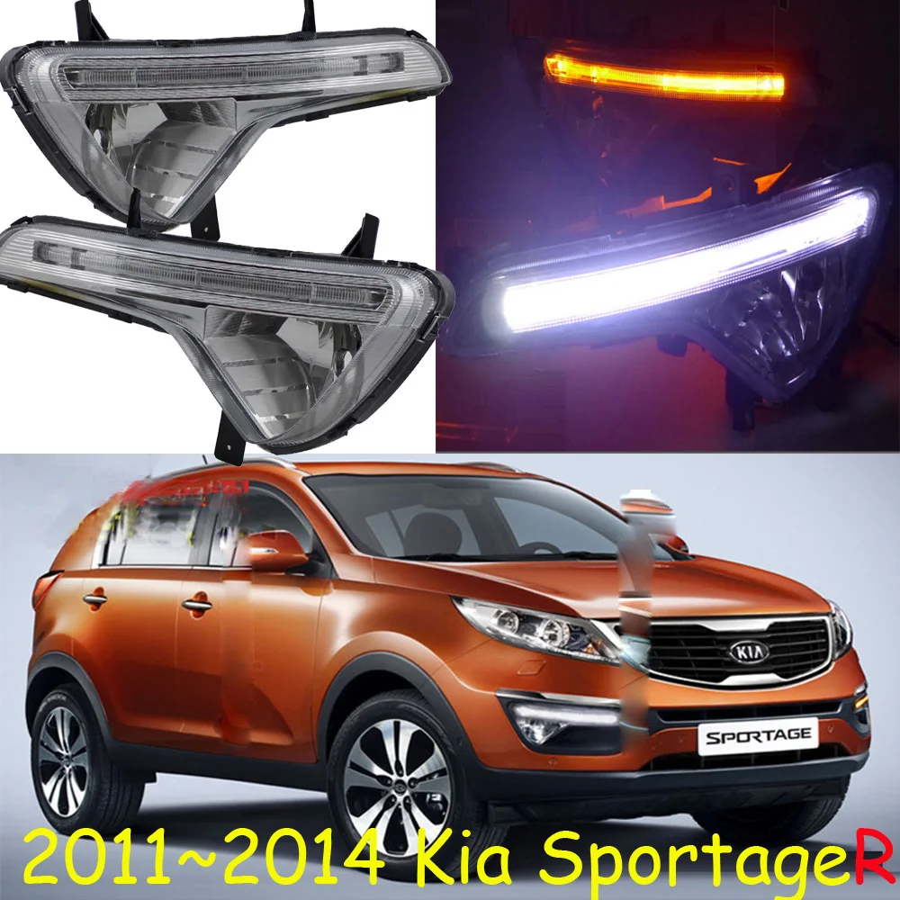 2011 2014 KIA sportageR daytime light Free ship to your door LED KIA sportageR fog light