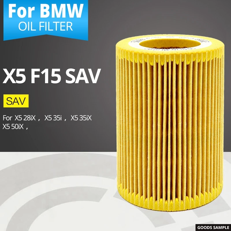 Oil filter for BMW X5F15 SAV X5 28iX X5 35i X5 35iX X5 50iXin Oil