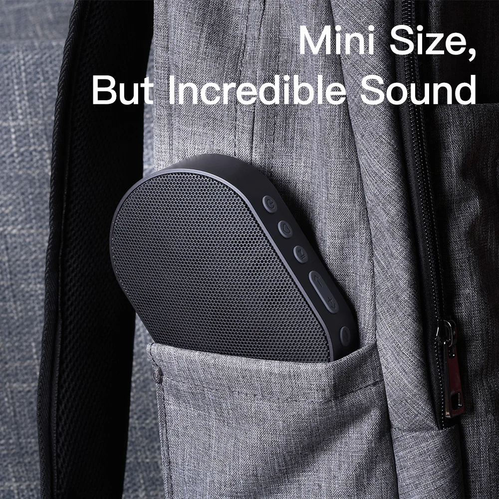 Portable Speaker Smart Bluetooth Wireless 10W Mini Speaker Compact Powerful 2200mAh Support Alexa Spotify Tunein Streaming Music