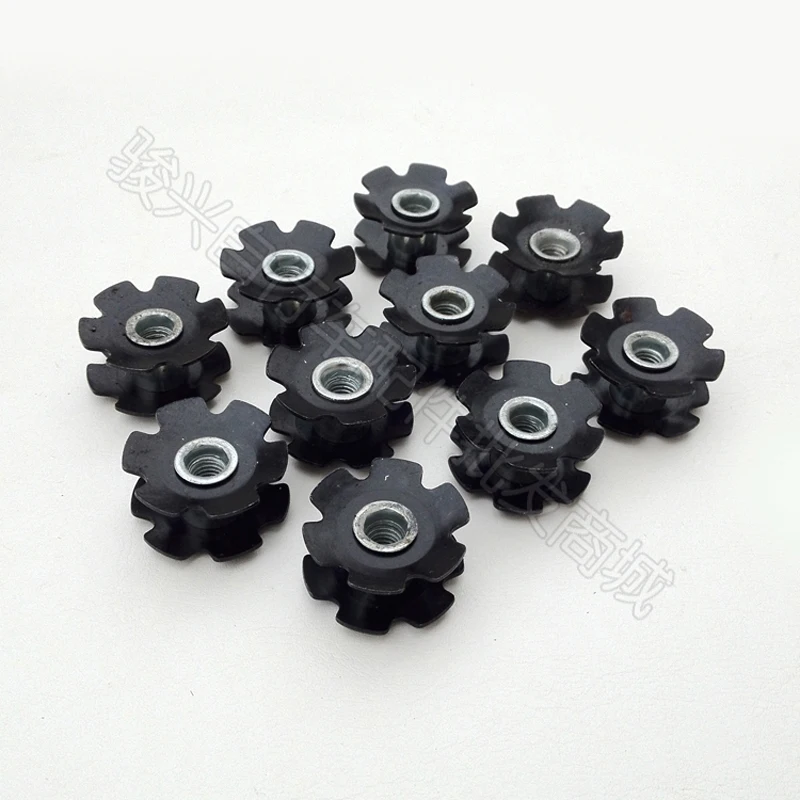 Appeso Nucleo Cuscinetto Auricolare Forcella Fiori Doppi Senza Denti Dente Fiore Nucleo 25.4Mm Bici Auricolare Parts Trasporto Libero