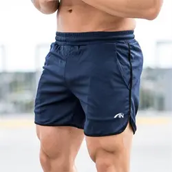 Мышцы эстетики для мужчин повседневные шорты одноцветное цвет прямые шорты для женщин мужской фитнес Мода шорты для бодибилдинга бренд