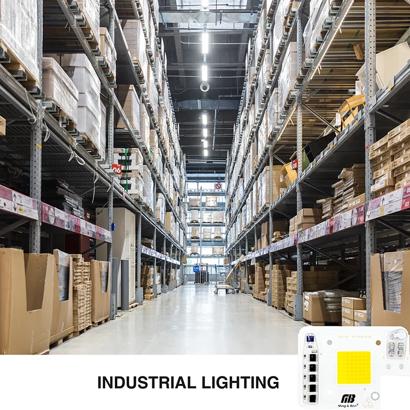 Умный IC светодиодный COB чип анти перенапряжения 50 Вт 30 AC220V теплый белый холодный