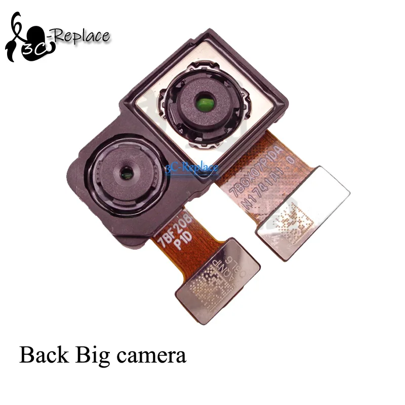 Back Big Camera Для huawei Honor 7X/для Changwan 7X/Для huawei mate SE задняя основная задняя большая камера Маленькая фронтальная камера гибкий кабель лента - Цвет: Back Big Camera
