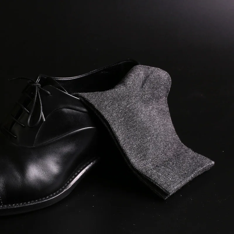 5 пар/лот Для мужчин, тонкие хлопковые носки мужские черные Бизнес короткие носки Демисезонный s110 EUR39-44