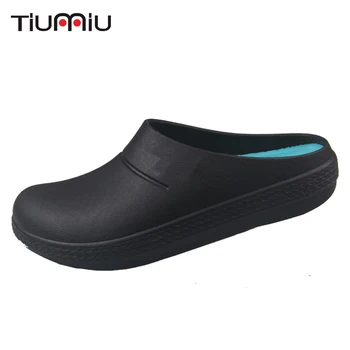 

2018 Chef Waiter Shoes Man Non-slip Waterproof Oil-proof kitchen Hotel Cook Work Shoes Breathable Lightweight Summer Men Women