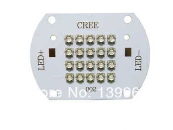 

60W CREE XTE Royal Blue High Power Led on Copper PCB