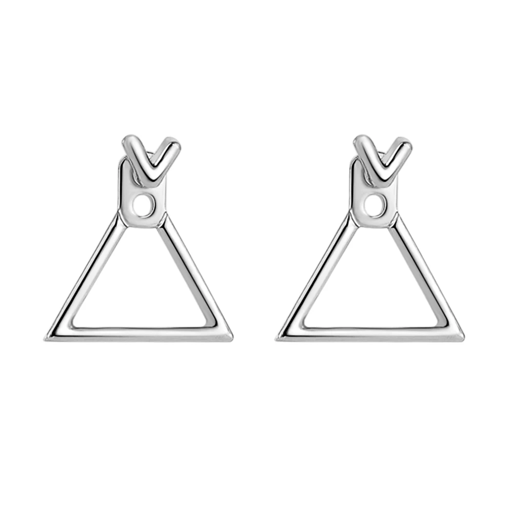 Творческий минималистский Геометрические серьги в виде капель для Для женщин модная простая металлическая квадратная девушка серьги женские ювелирные изделия аксессуары Brincos