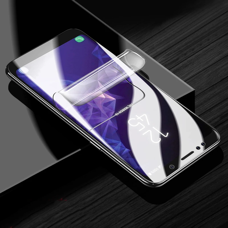 KISSCASE 6D HD защитная пленка для экрана Samsung Note 9 8Curve Edge мягкая Гидрогелевая Galaxy S9 S8 Plus