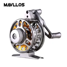 Mavllos алюминиевая рама рыболовная катушка 3 подшипника из нержавеющей стали соотношение 2,2: 1 плот барабан чувствительная тормозная система рыболовные снасти