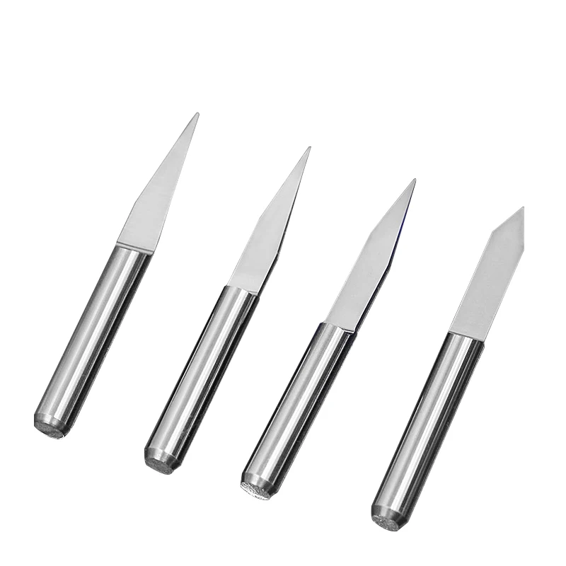 

10 шт. 3,175 мм Shk 60 градусов 0,3 мм карбидный ЧПУ Маршрутизатор Инструменты Деревообрабатывающий станок V-образный гравировальный инструмент резаки PCB деревообрабатывающий J3.6003