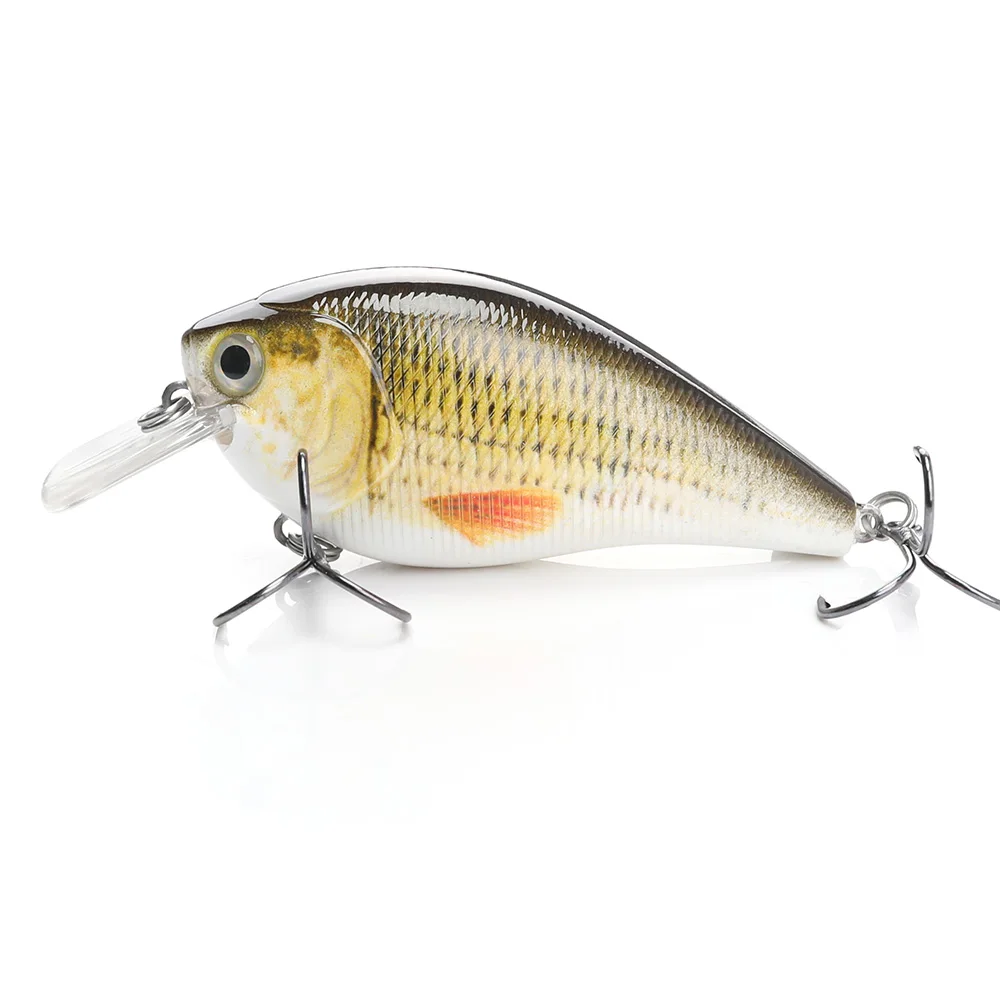 7 см 15 г Высокое качество Swimbait Crankbait жесткая приманка для рыбалки с 3d глазами Япония плавающий Поппер рыболовные воблеры хорватское яйцо - Цвет: COLOR G