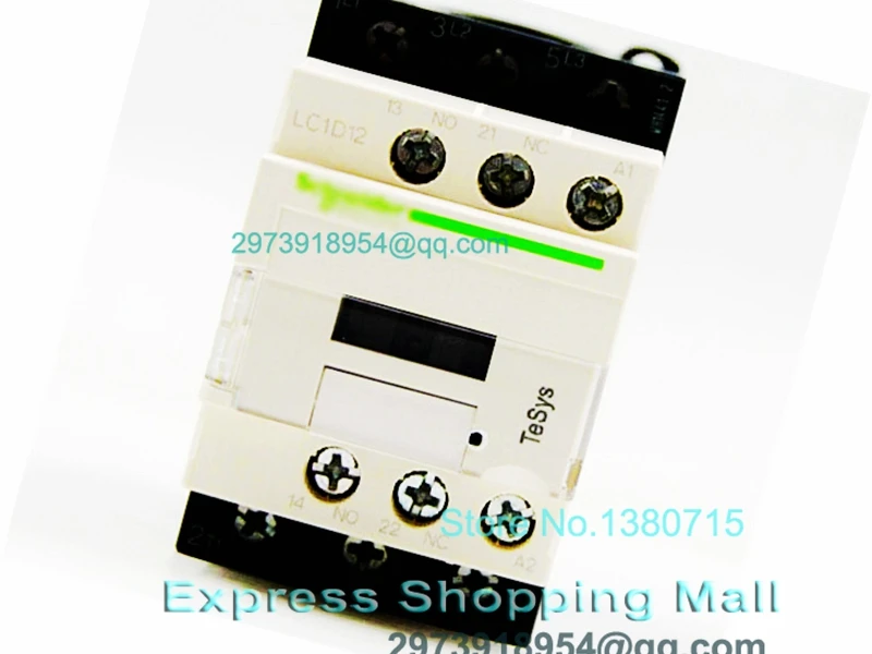 

New LC1D12Q7C Contactor TeSys D 12A AC 380V 50/60Hz LC1-D12Q7C