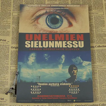 

Requiem for a dream classic movie poster paper cafe bar decorative painting and retro painting