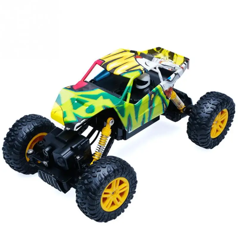 

360 Degree Spins Four-Wheel Drive Graffiti RC Car Remote Controller Electric Off Road RC Car Toys For Boy Kids Gift Random Color
