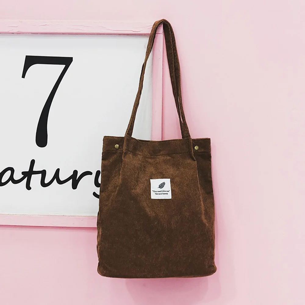 2020 Casual Women corduroy package handbag bag retro Messenger Mori style Large Capacity Tote Canvas shoulder Shopping Bags 2020 Casual Women corduroy package handbag bag retro Messenger Mori style Large Capacity Tote Canvas shoulder Shopping Bags