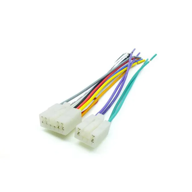 car audio stereo wiring harness adapter plug for toyota corolla rav4 Toyota Tundra Trailer Wiring Harness car audio stereo wiring harness adapter plug for toyota corolla rav4 prius highlander yaris previa radio