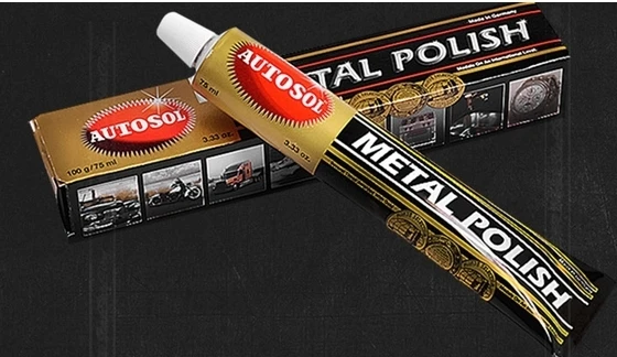 

10pcs/lot German Genuine AUTOSOL lighter metal polish cleanser 75ml cream rubbed bronze copper polishing paste Province