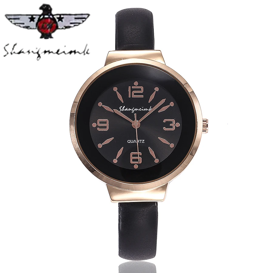 

Dropshipping Women Exquisite Small Simple Watch Leather Female Clock Women's Fashion Mini Design Wristwatch Relogio Feminino