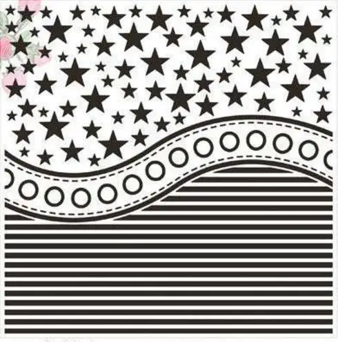 Star background Clear Stamp Or stamp for DIY Scrapbooking/Card Making/Kids Fun Decoration Supplies A327 |