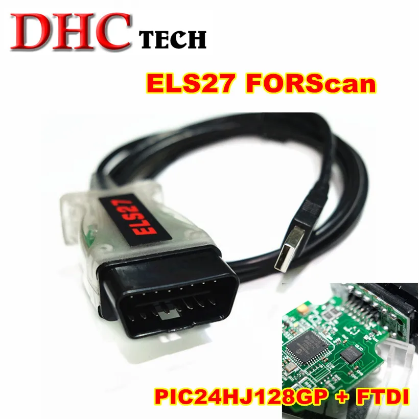 Лучшая цена ELS27 сканер forscan Профессиональный OBD2 читатель кода сканер для F0-rd/Ma-z-d/Li-nc-можно настроить яркость света на ощупь меня-cu-ры