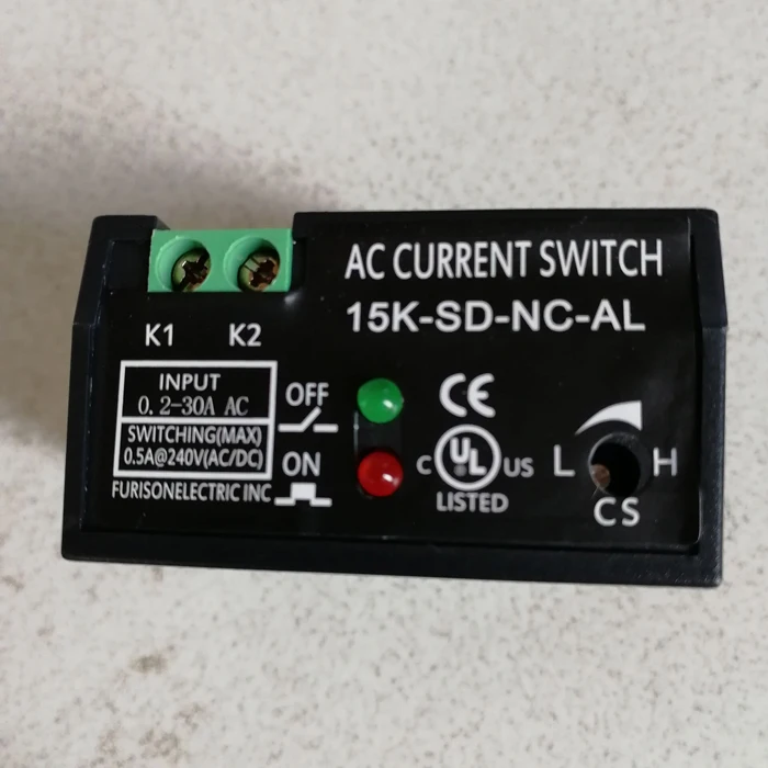 

Transformer Normally Open Normally Closed Alarm Switch Current Overload Overcurrent Protection 15K-SD-NC-AL