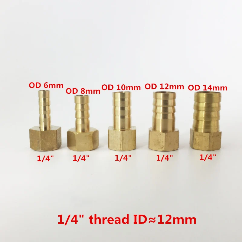 Латунные соединители для труб 6 мм 8 10 12 14 16 19 колючая проволока 1/8 &quot1/4&quot 3/8 &quot1/2&quot