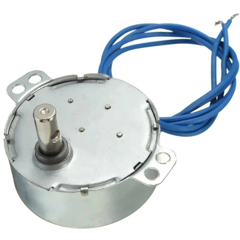 

1Pcs Synchronous Motor Synchron AC Motor 50/60Hz AC 100~127V 4W 5/6RPM CCW/CW
