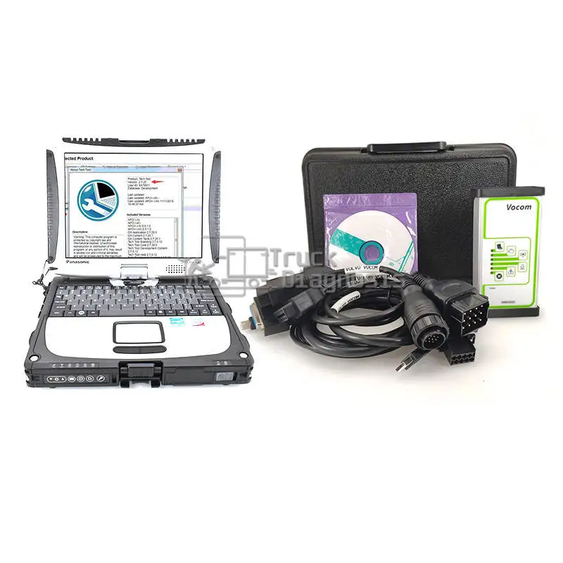 

Toughbook CF19 Vocom 88890300 PTT Tech Tool 2.7 for Volvo/Penta /Renault/UD/Mack Heavy Duty truck Diagnostic Scanner