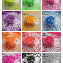 TCT-141 в форме звезды неоновый яркий матовый цвета 3 мм устойчив к растворителям Блестящий Гель-лак художественный макияж ручное творчество, рукоделие, Декор