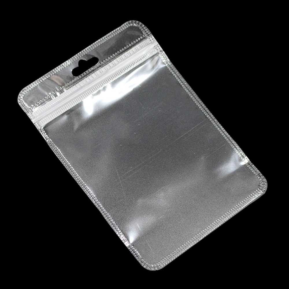 DHL 2000Pcs/Lot Plastic Clear Zip Lock Small Bag Transparent Poly Self Seal Grocery Package